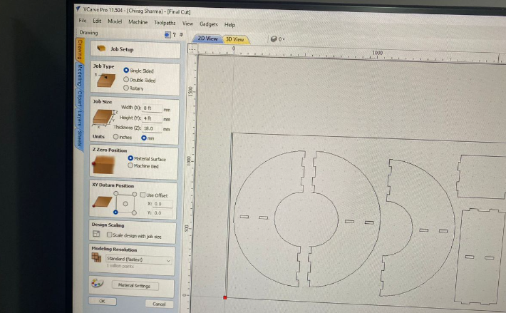 Importing DXF file